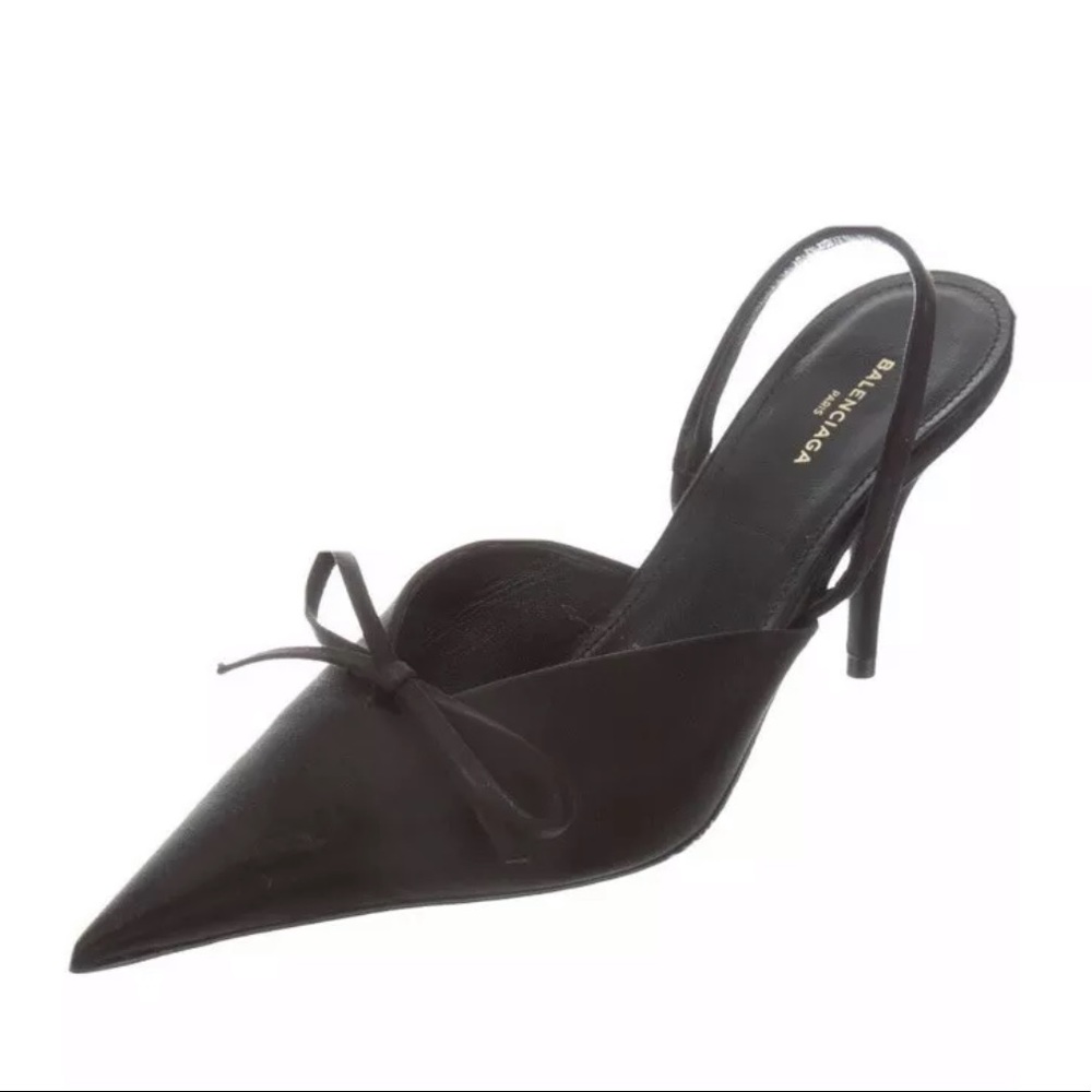 Balenciaga sling back heels